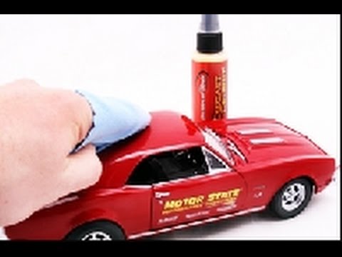 How to use rubbing compounds for a smooth scale model finish