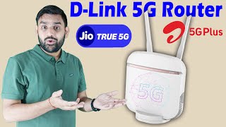 5G Router Supported Jio True 5G & Airtel 5G Plus | D-Link 5G Support Router | 5G AC2600 Wi-Fi Router