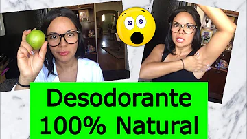 ¿Qué puedo utilizar en lugar del desodorante?