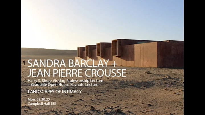 SANDRA BARCLAY + JEAN PIERRE CROUSSE