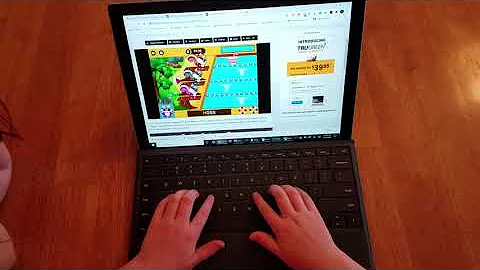 KidzType Sample Game