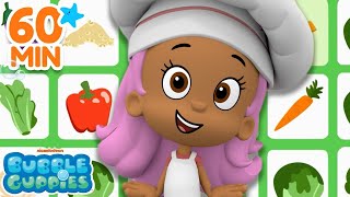 YUMMY FOOD with Chef Molly! 🥕 60 Minute Compilation | Bubble Guppies