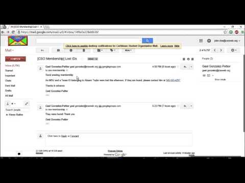 Webmail Tutorial - First Time Login and Replying Privately to Messages