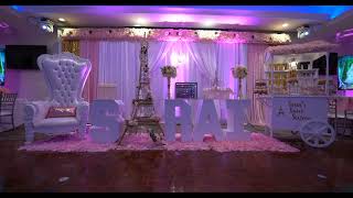 Sweet 16 paris decor promoBLAS VERSION