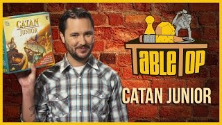 Catan Junior: Emily Anderson, Brett Baligad, And Adam Chernick Join Wil Wheaton On Tabletop S03e03