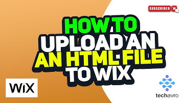 How to Upload an HTML File to WIX 2025