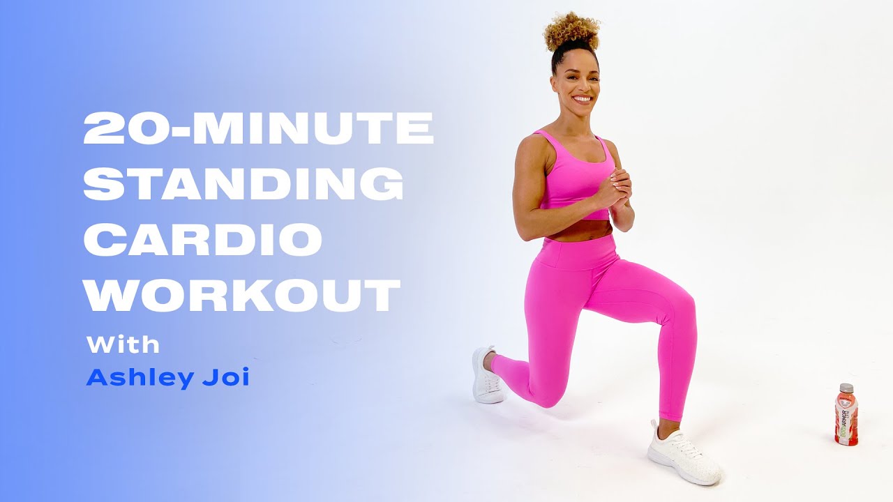 ⁣20-Minute Standing Cardio Workout With Ashley Joi