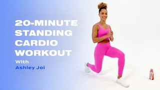 20-Minute Standing Cardio Workout With Ashley Joi