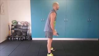 Kettlebell Bicep Pop Ups Arm Upper