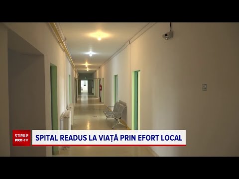 Localnicii orașului Victoria au strâns 90.000 € și au redeschis spitalul orășenesc, închis de 10 ani