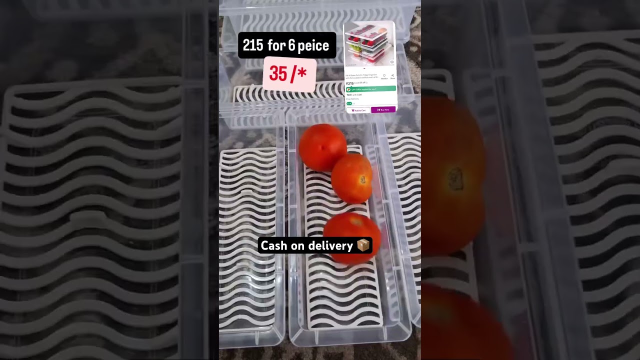 Food storage containers fridge orgniser | flipkart finds | shorts 