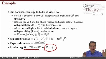 Game Theory Part 2  4 06  Optimal Auctions