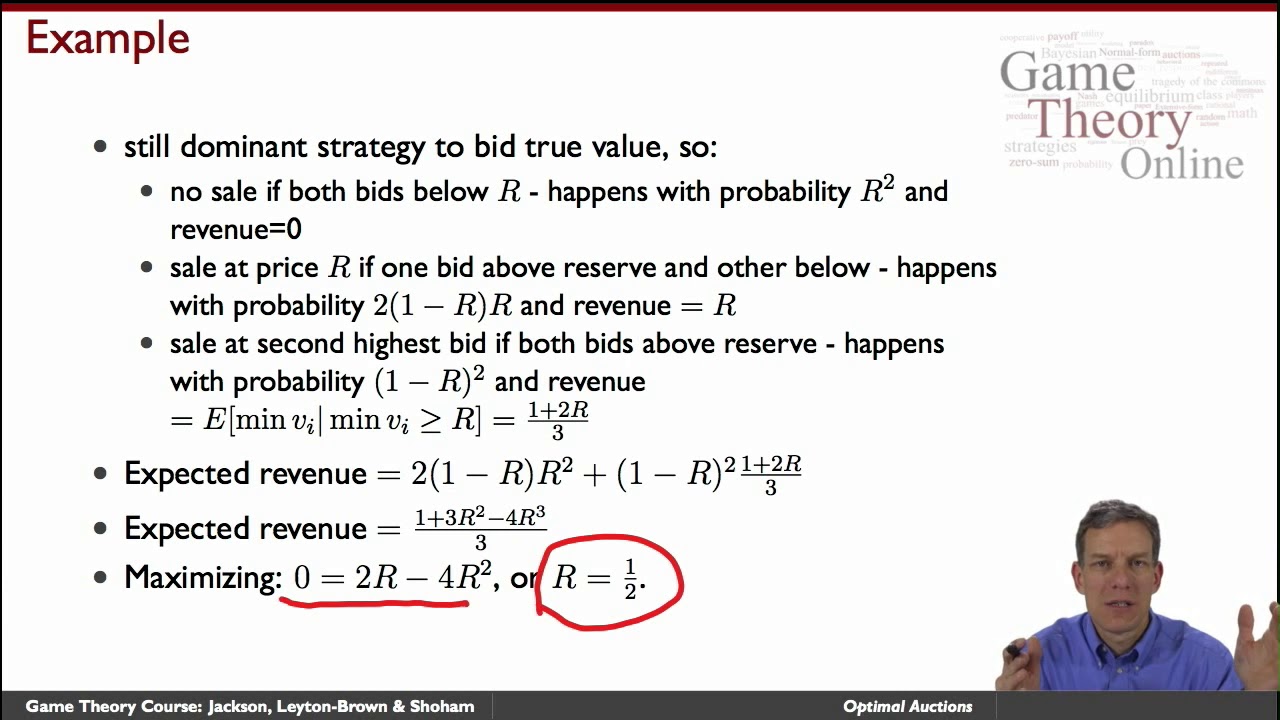 Game Theory Part 2  4 06  Optimal Auctions