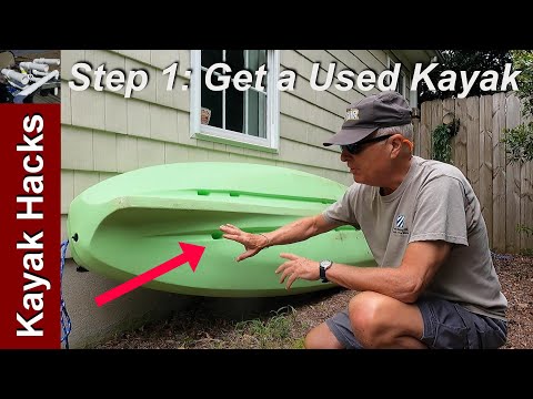 Fishing Kayak Setup for Beginners - Step 1 - Buying a Used Fishing Kayak 