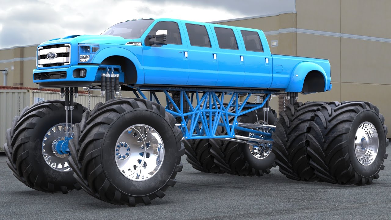 Building The World’s Largest Truck… (1% Complete)