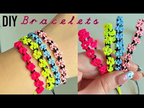 DIY : 10 EASY FRIENDSHIP BRACELETS - Girl Crafts 