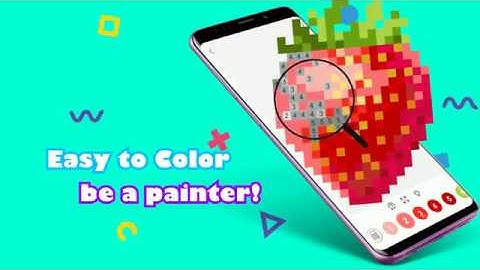 Color.Number - Draw Pixel Color by Number Coloring