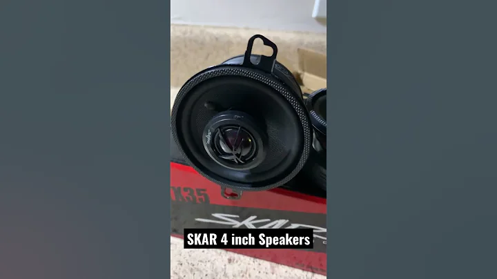 Skar 4 inch Coaxial Speakers TX35 #shorts #skar #chevy