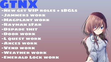 New GTPS Server [GTNX] |Free VIP Roles | Free 5BGLs | Time CJ