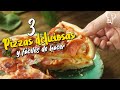 3 pizzas deliciosas y fáciles de hacer. | Cocina Delirante