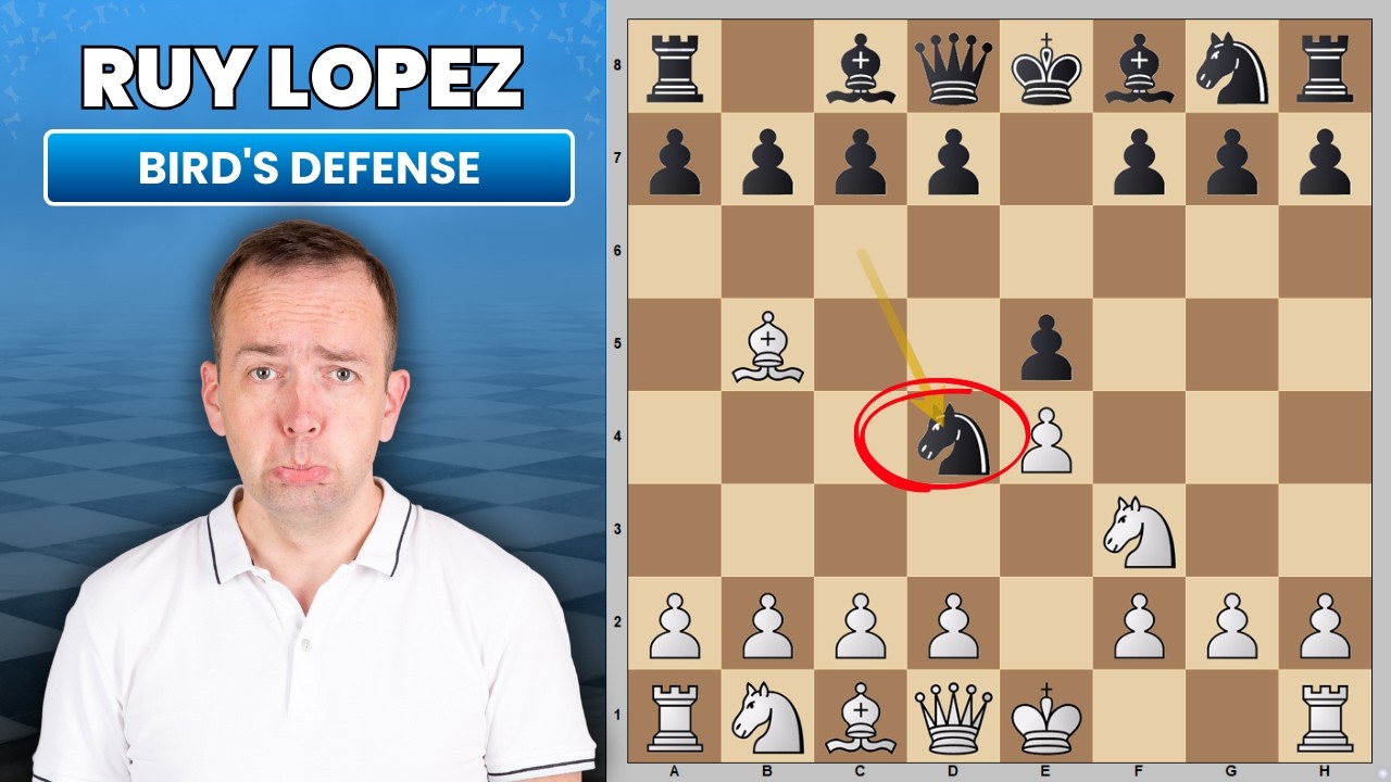 Ruy Lopez – Bird's Defense ⎸Chess Openings Explained - YouTube