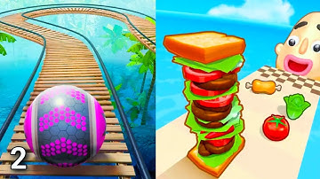 Rollance Adventure Balls vs Sandwich Runner Speedrun Gameplay Part 2