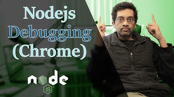 Debug node javascript using chrome using a hidden page !