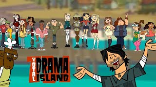 Total drama island randomized cast au credits to: (@amusicalindividual1772 )