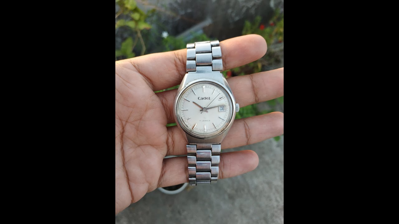 cadet swiss made watch