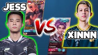 Jess No Limit VS RRQ Xinnn (Gusion VS Gusion) - Mobile Legends