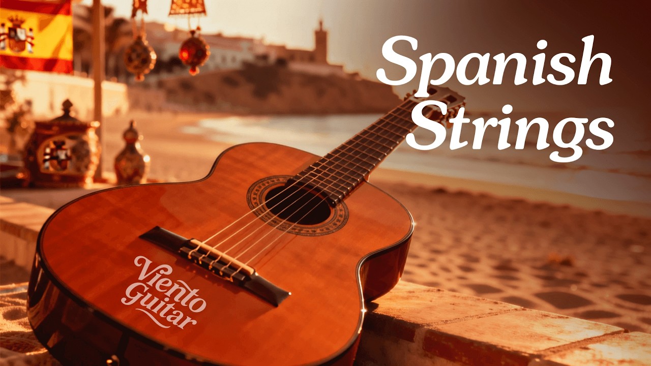 Golden Hour Spanish Flamenco Guitar Instrumental  Relaxing Focus Music for Work & Chill