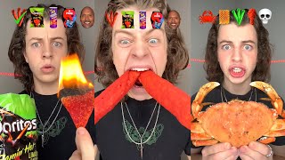 LukeDidThat Spicy Challenge Compilation - All LukeDidThat TikToks \& Shorts Compilation