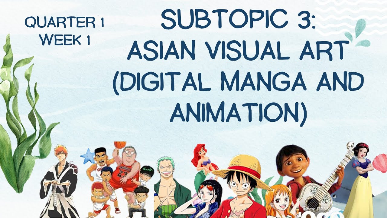 Quarter 1 Music Arts 8 Week 1 Sub- Topic 3 ASIAN VISUAL ART [MANGA AND ...
