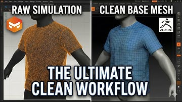 Marvelous Designer to ZBrush: The Ultimate Clean Mesh Workflow