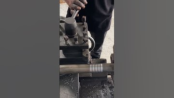 Square thread bolts M35x6mm L=1700mm. #design #machine #cncmachinetool #manufacturingequipment