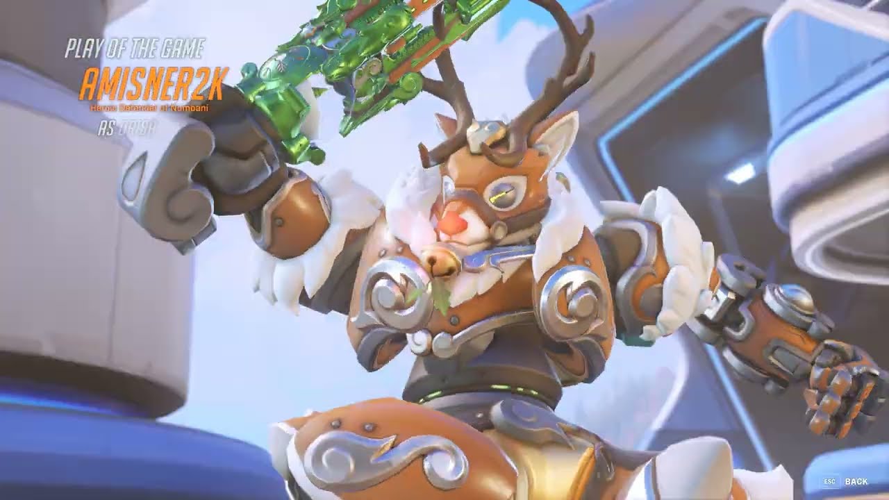 Reindeer Orisa Repels Invaders