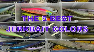 The 5 Best Jerkbait Colors