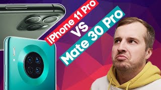Huawei Mate 30 Pro - Камеры лучше iPhone 11 Pro, но без Гугла