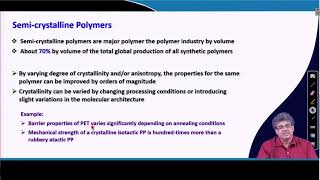 Thermal Properties: Crystalline State