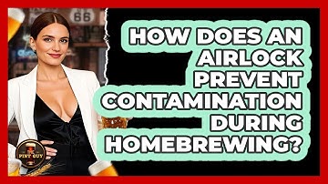 How Does An Airlock Prevent Contamination During Homebrewing? - The Pint Guy
