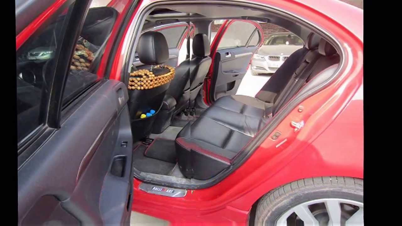 Bán xe ô tô cũ, oto cu, mitsubishi lancer io màu đỏ - YouTube