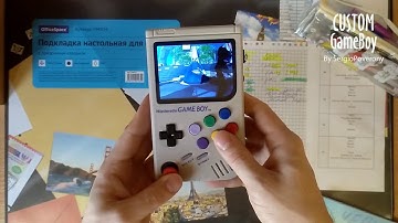 Custom RaspberryPi Gameboy Gray with 3A+
