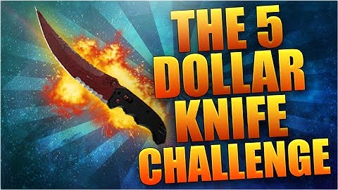 CSGO Gambling: THE $5 KNIFE CHALLENGE! - $5 To A Knife Betting (CSGOCRASH.COM)