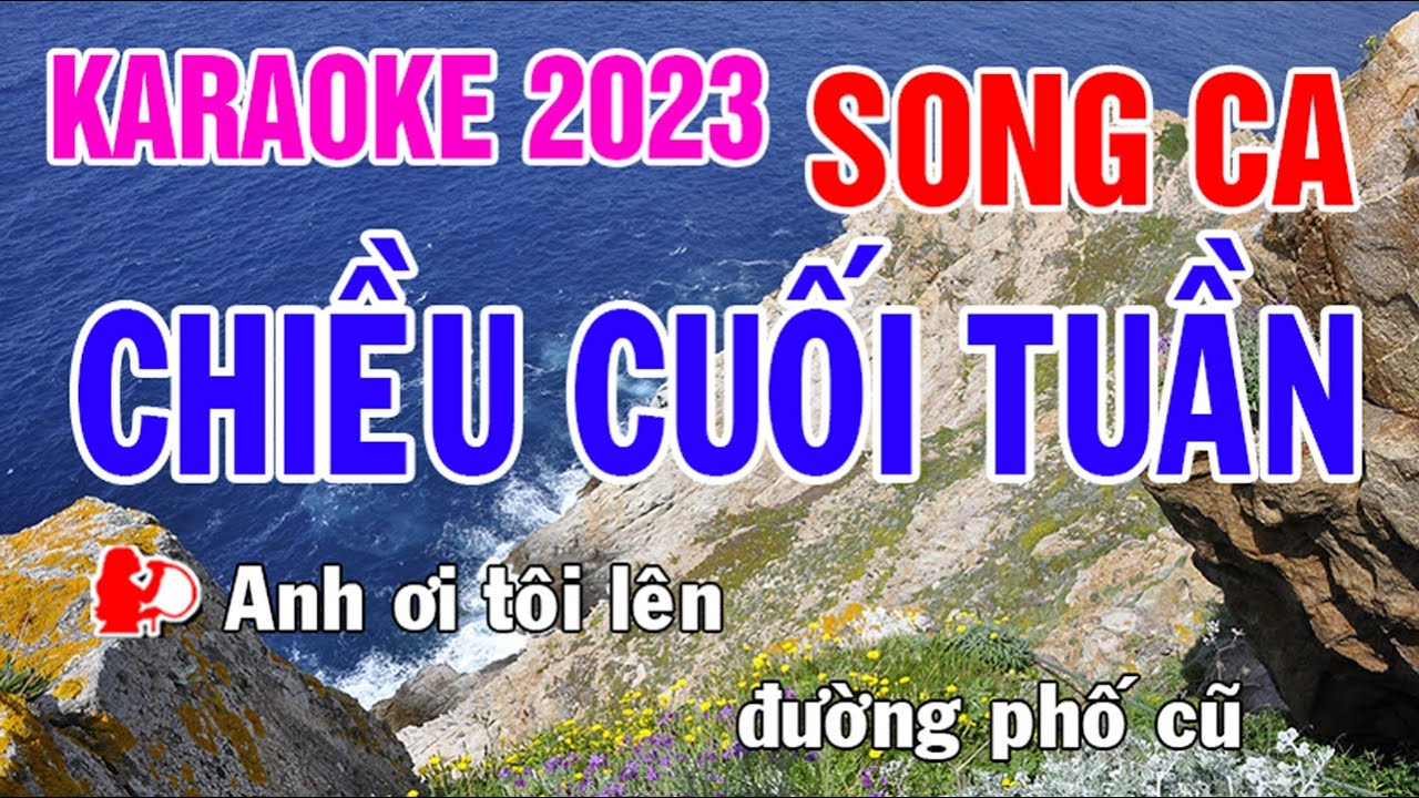 Chiều Cuối Tuần Karaoke Song Ca Nhạc Sống - Phối Mới Dễ Hát - Nhật Nguyễn