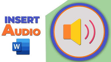 How to insert audio into word 2016