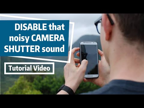 Disable Camera Shutter Sound on LG Samsung Android Smartphone Asia Mobile Phone Mute