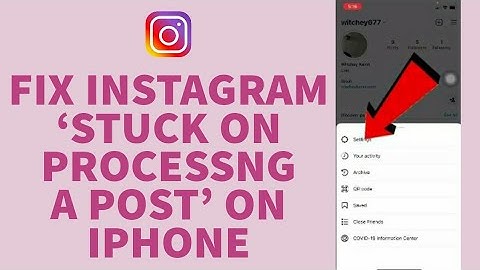 How To FIX Instagram Stuck On Processing Post on iPhone (Quick & Easy!)