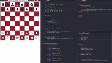 Готовый проект ученика "Шахматная доска"  на JavaScript