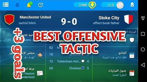 The best offensive tactic + 3 goals almost every game