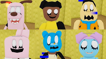 How To Get ALL 7 New Morphs/Skins in BACKROOMS MORPHS! (Escape the Backrooms Roblox)